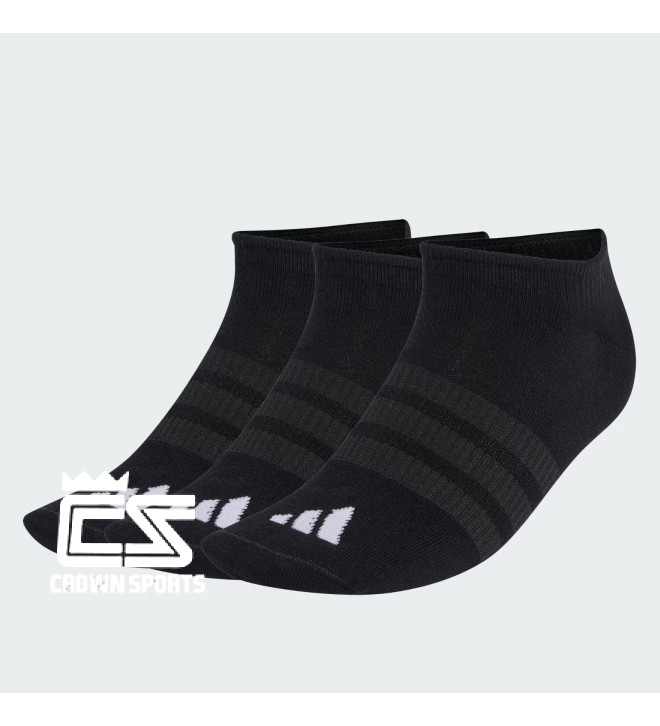 ADIDAS THIN&LIGHT SPORTSWEAR NO SHOW SOCKS 3 PAIR PACK - KD6719